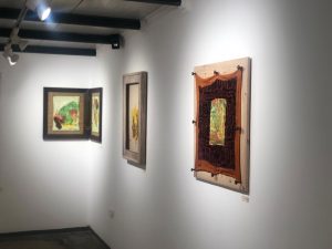 תמונות מתוך התערוכה ריקמה ללא מילים